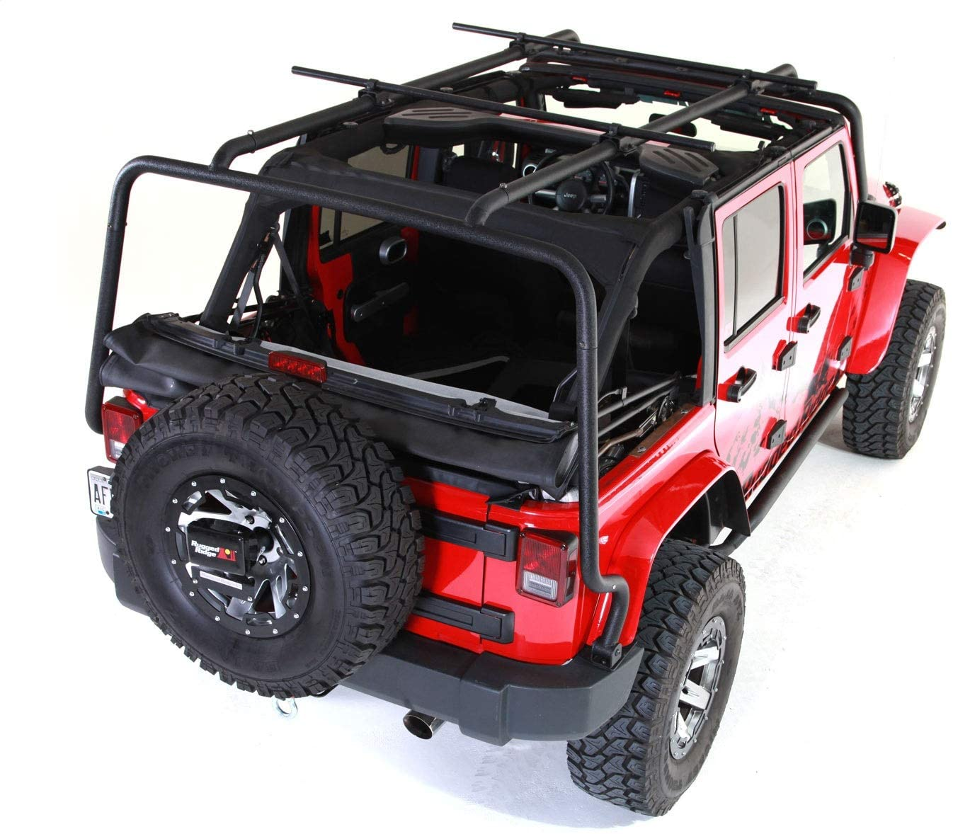 jeep wrangler body armor roof rack