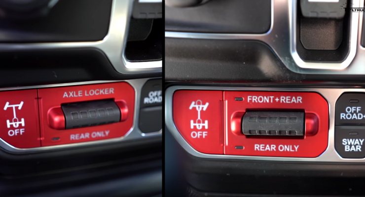 Does the Jeep Gladiator Mojave have Lockers